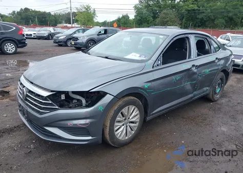 2019 Volkswagen Jetta 1.4T R-Line/1.4T S/1.4T Se from USA, damaged, VIN 3VWC57BU8KM258626